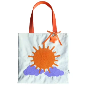 Soleil Velvet Tote Bag