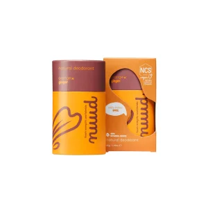 Nuud Orange X Ginger Stick 45g - %100 Natural Deodorant Stick