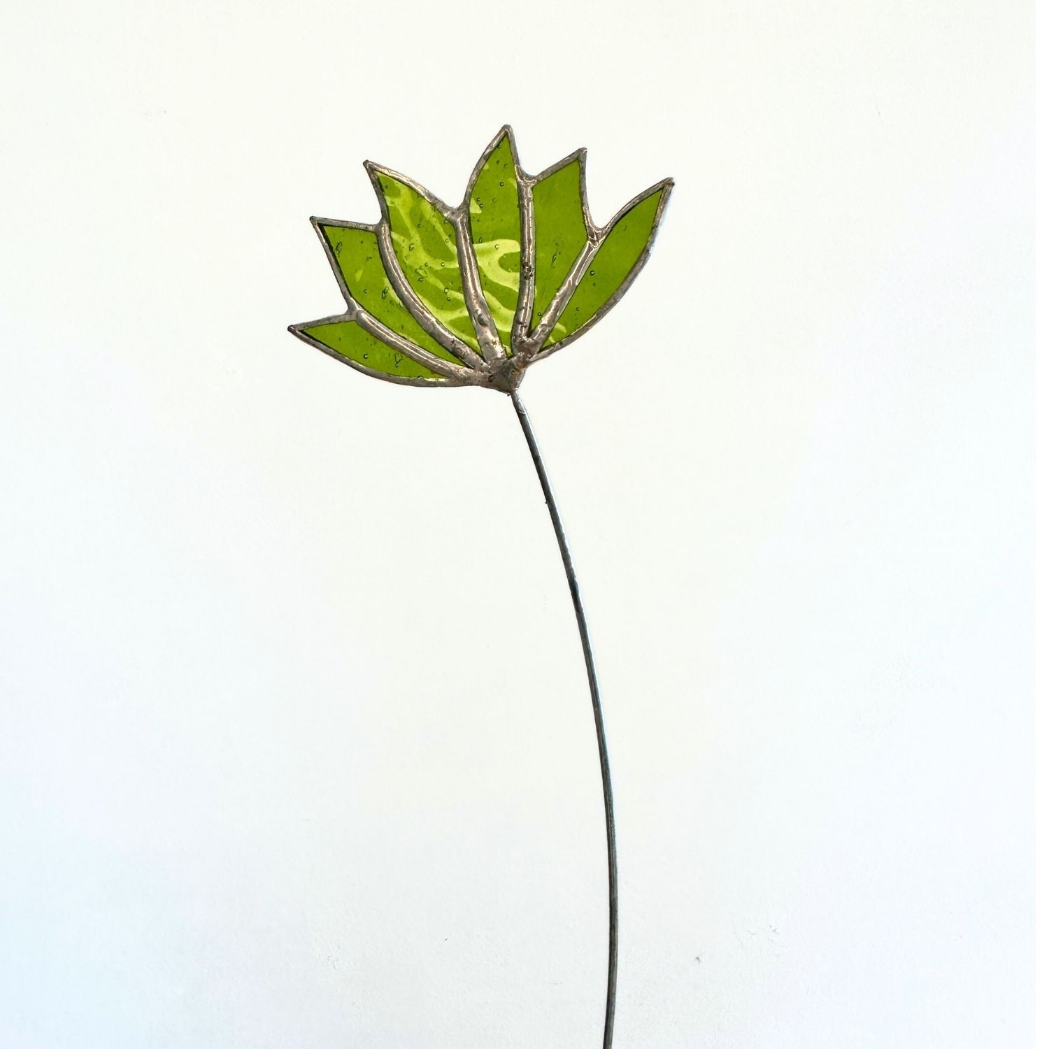 Jade - Minimal Stained Glass Flower
