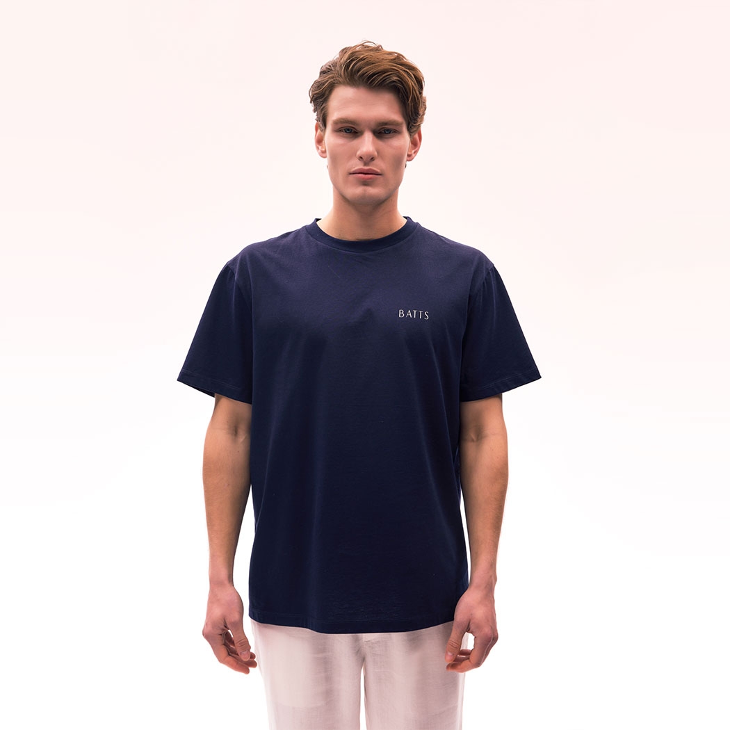 Conversation T-shirt Navy Blue