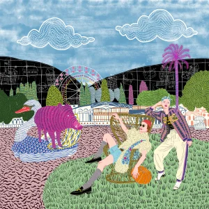 Afrodit & Adonis - İpek Fular