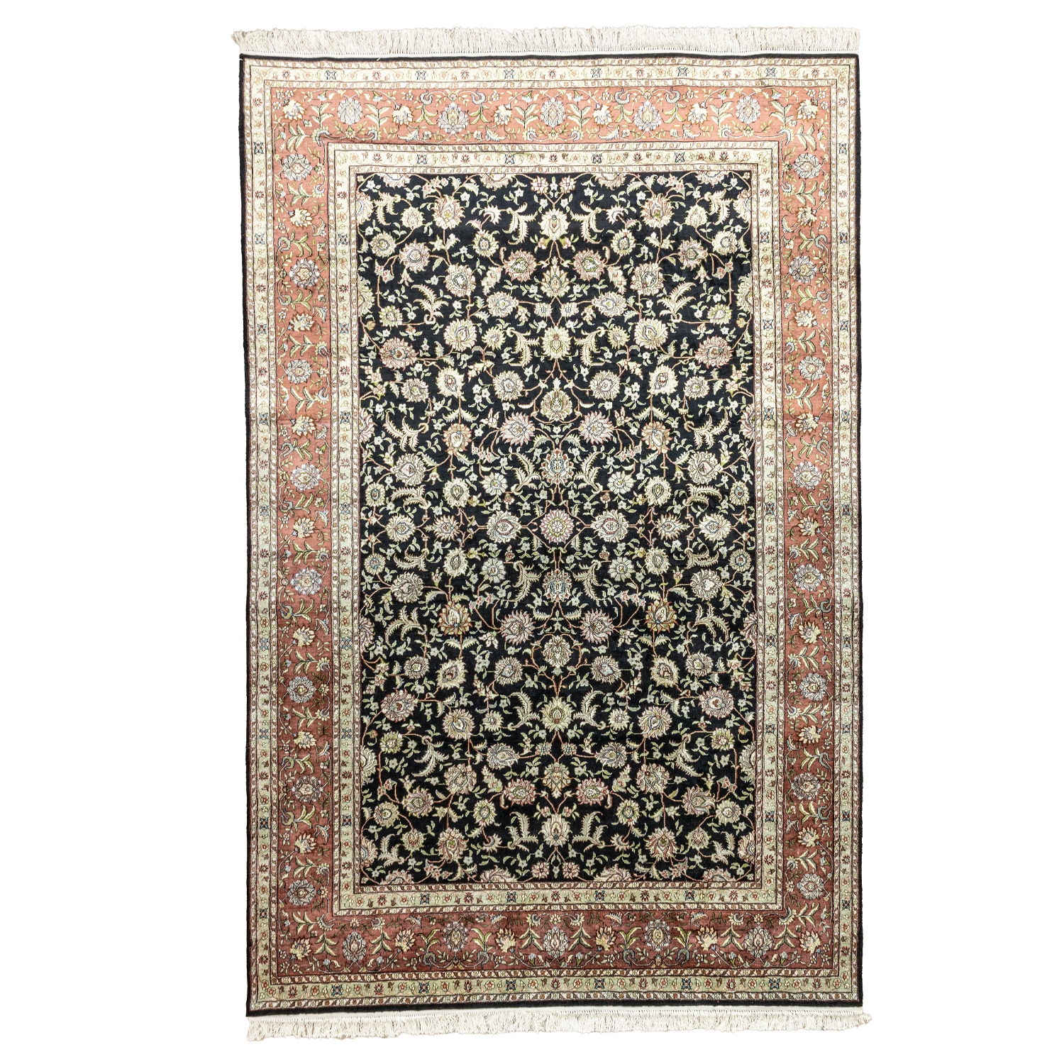 Dalya Flower Patterned Hand-woven Rug 182x274 Cm