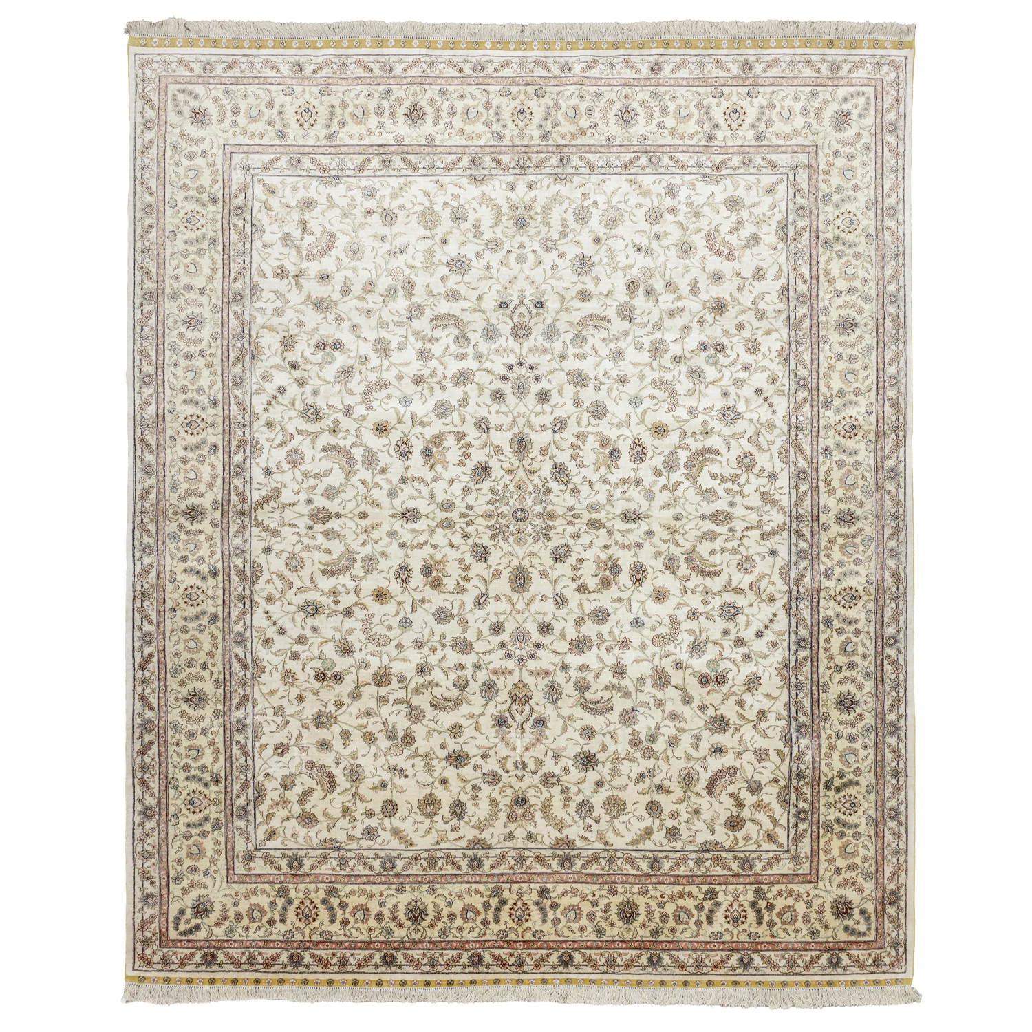 Dilemer Hand-woven Silk Rug 248x296 Cm