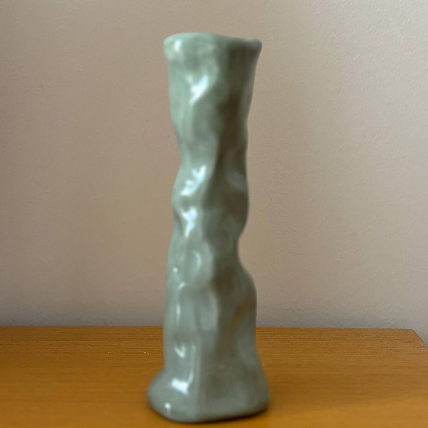 Organic Shape Ceramic Candle Holder