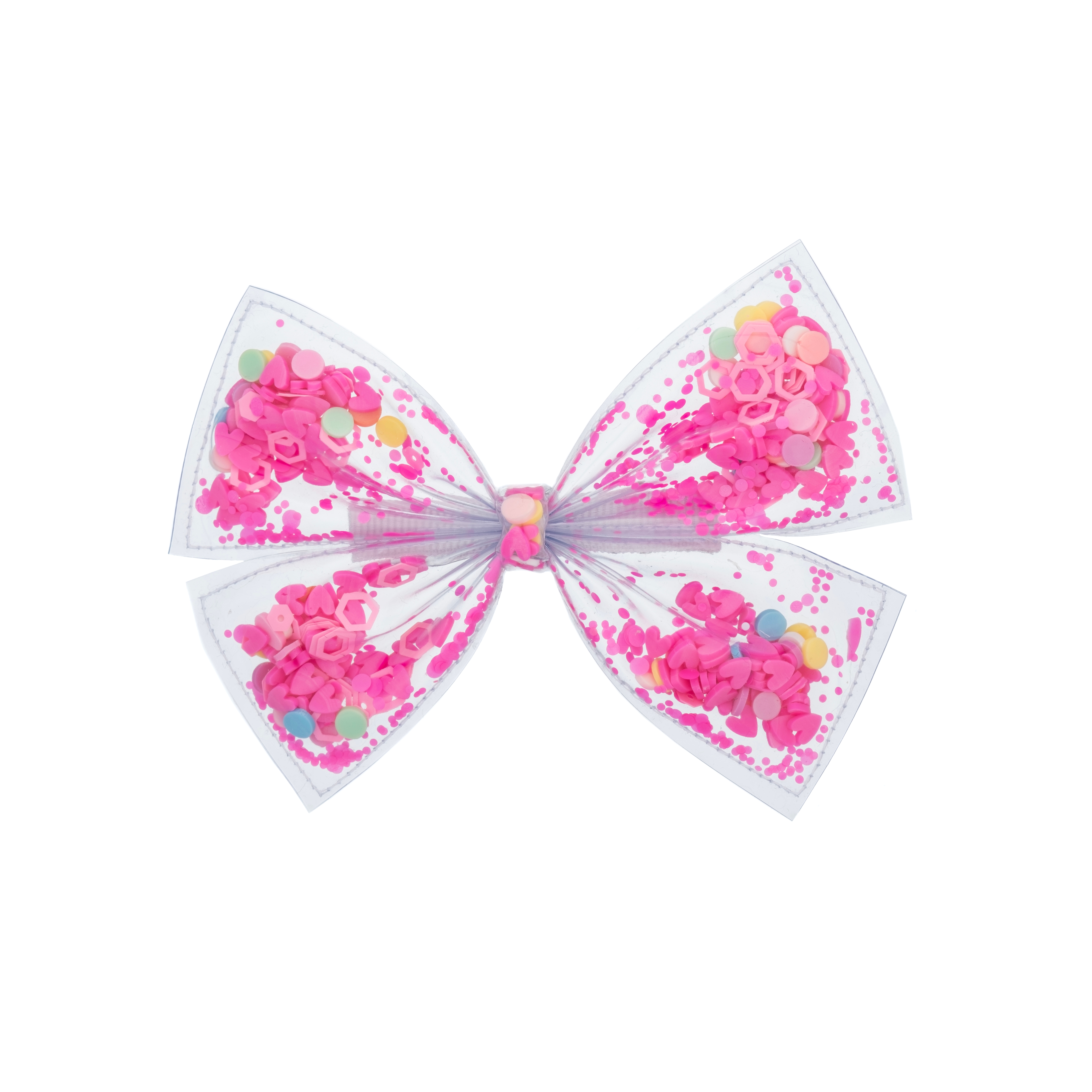 Love Clear Bow - Kids Hair Accessories