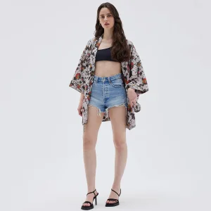 Bloom Mistral Vintage Silk Kimono Haori