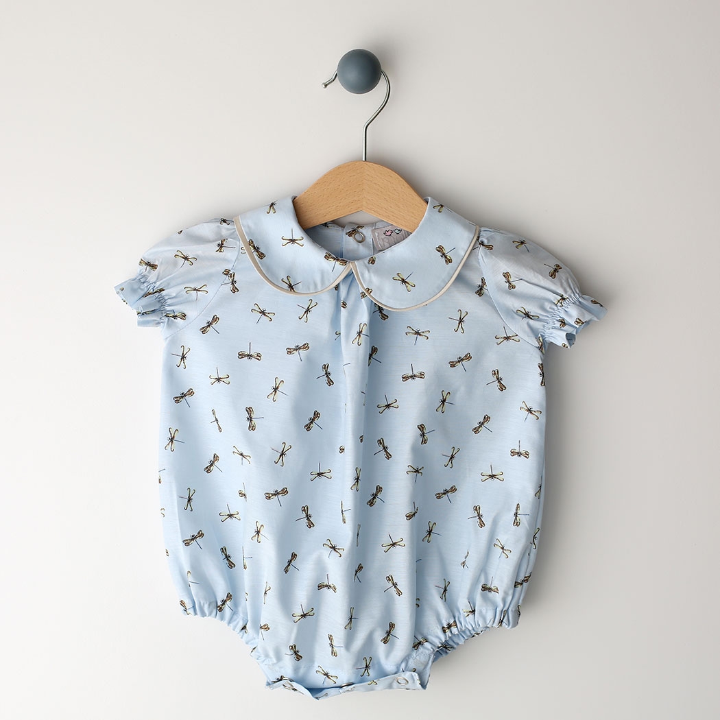Blue Romper Gömlek