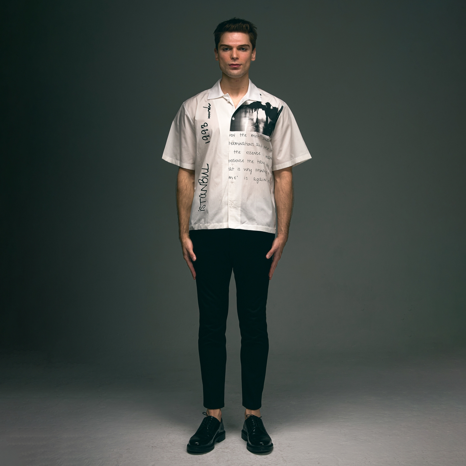 Design Printed Oversize Shirt