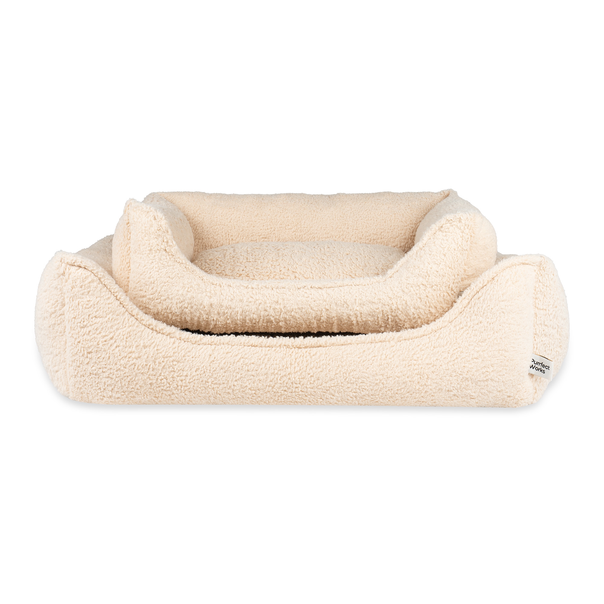 Cornerbed Vanilla Cream Orthopedic Cat & Dog Bed