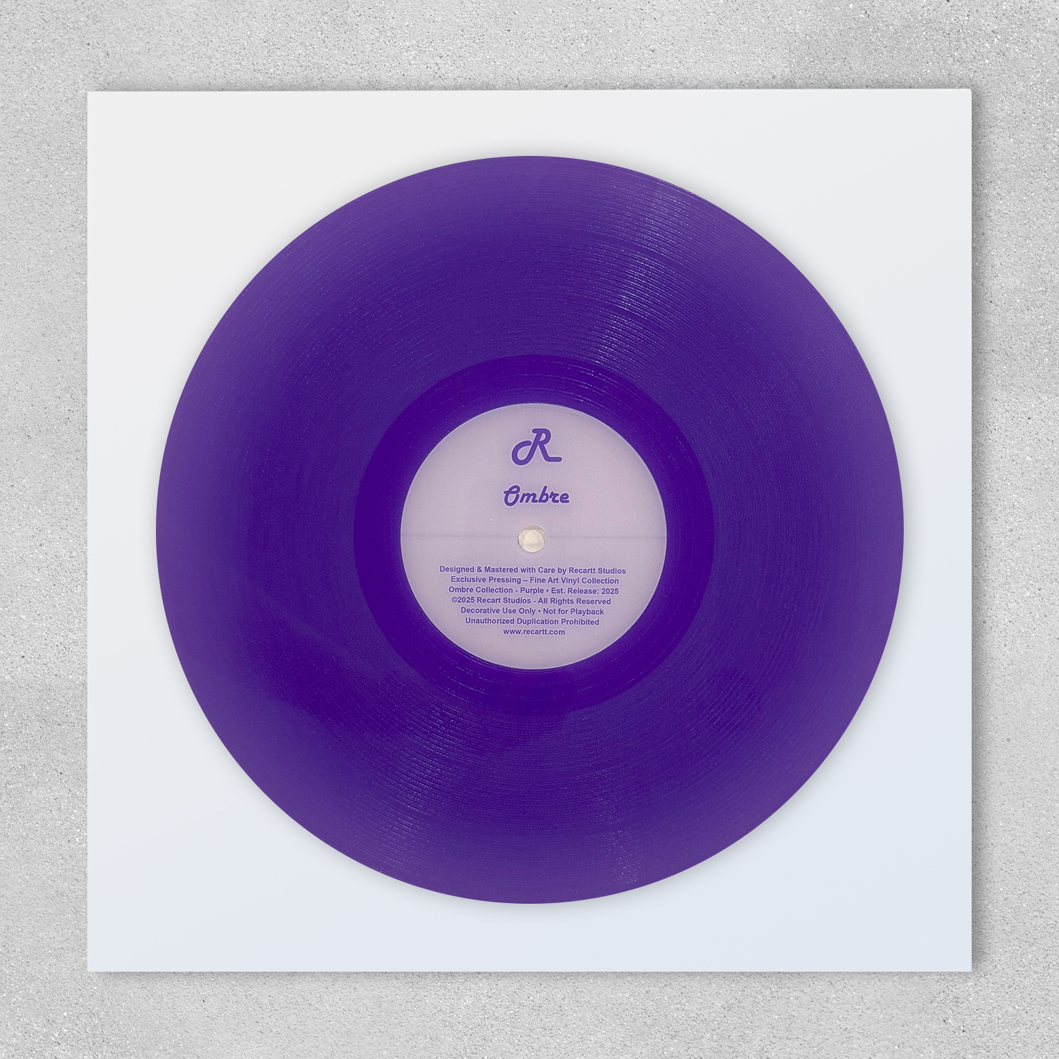 Ombre - Plak - Duvar Dekorasyonu