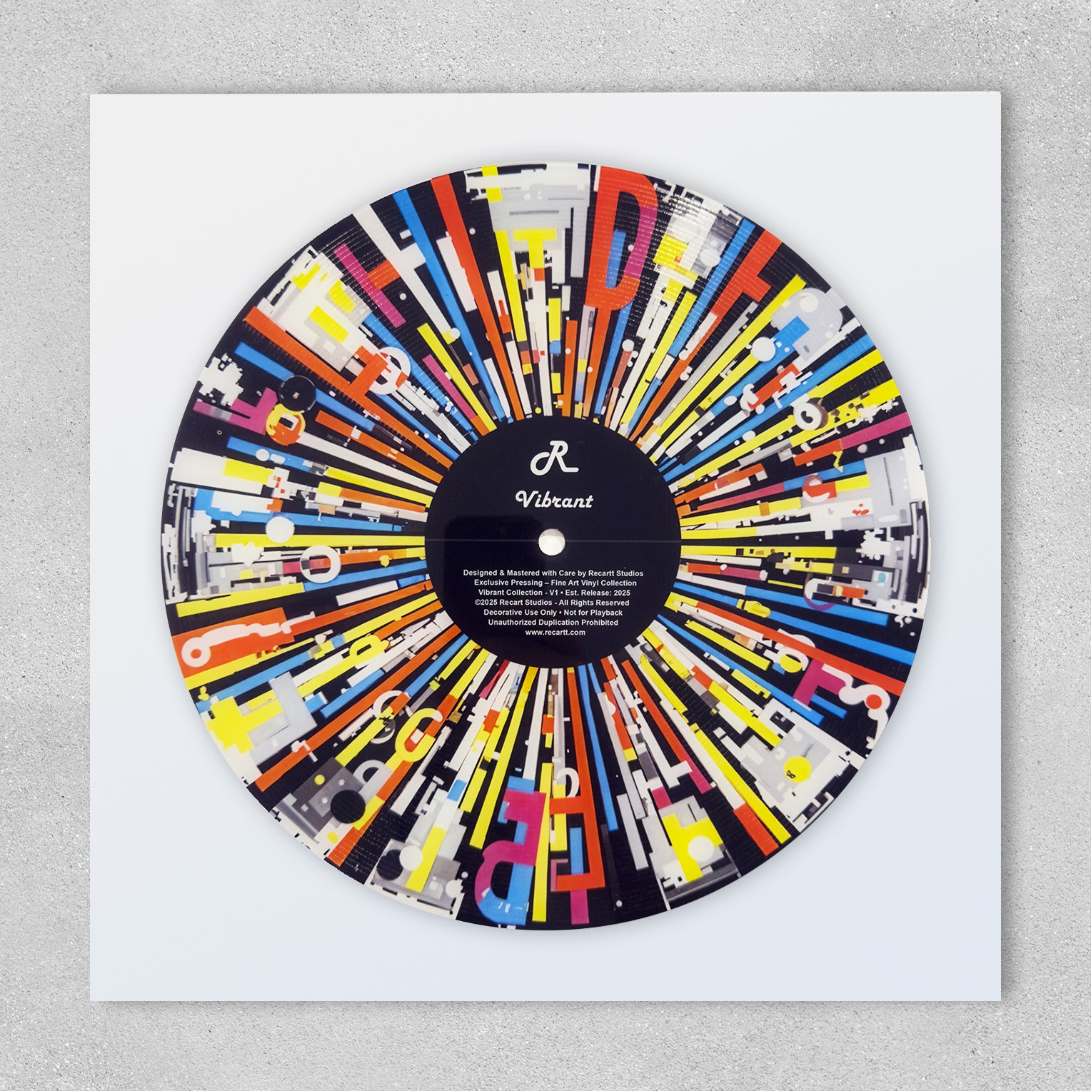 Recartt Vibrant - Plak - Duvar Dekorasyonu