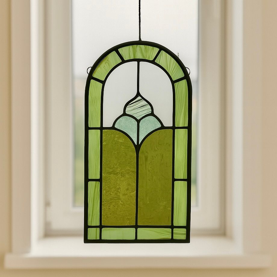 Ice Cream Gate Vitray Panel Dekoratif Obje