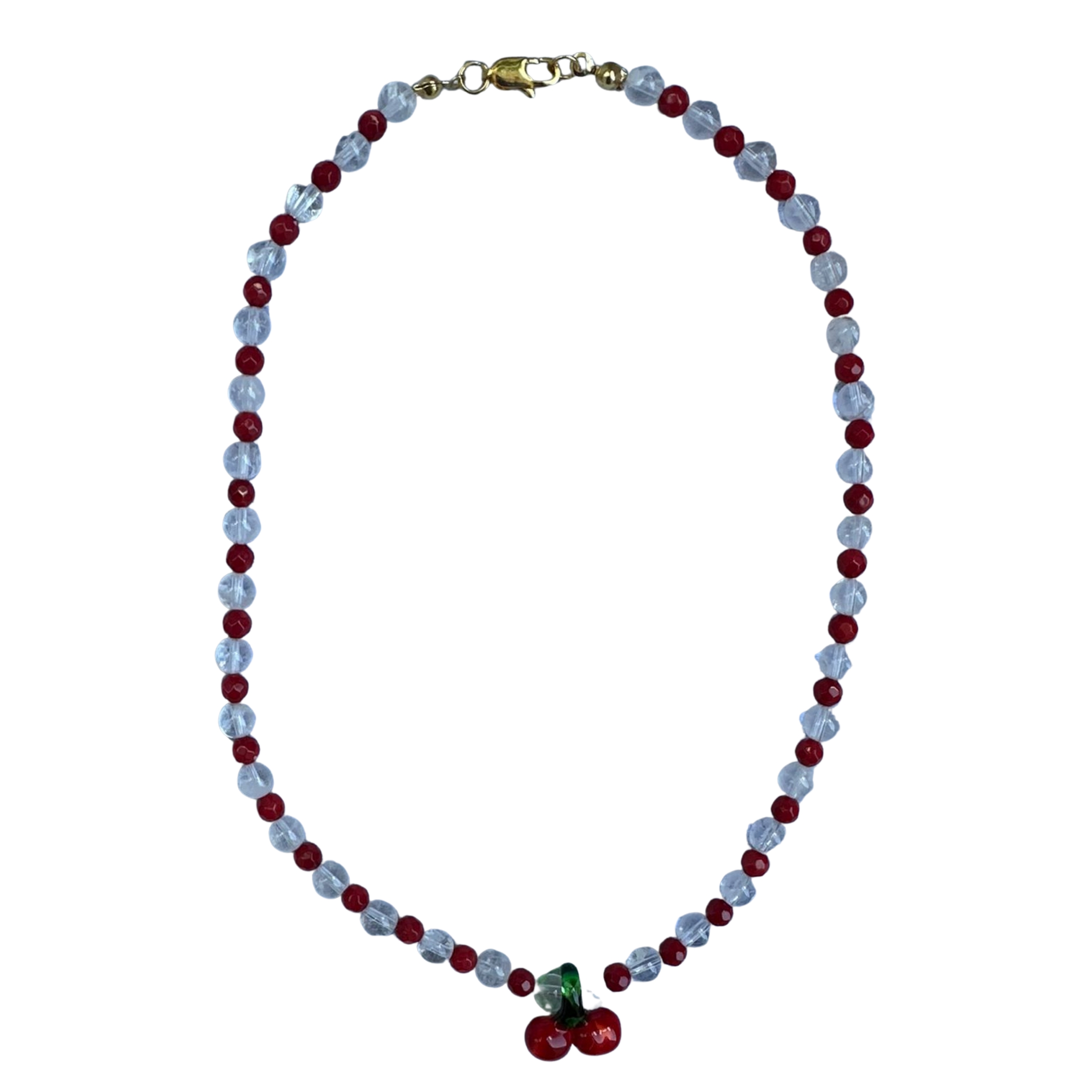Cherry Love Design Necklace