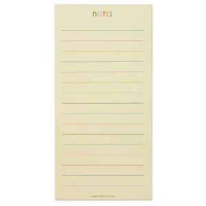 Rainbow Stripes List Pad