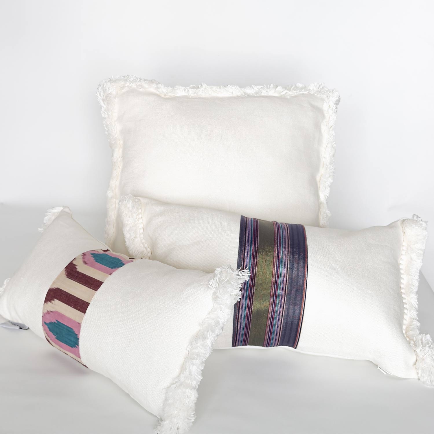 3-piece Combination Set Linen Pillow