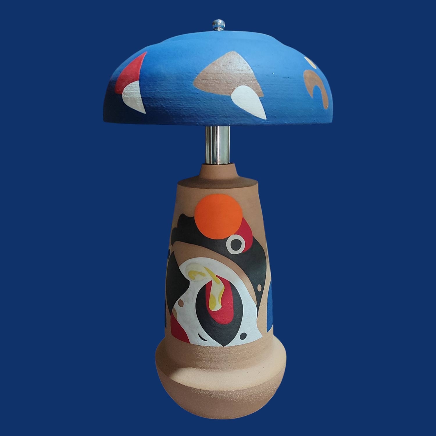 One Of A Kind Light - The Sky-hatted Handmade Lamp