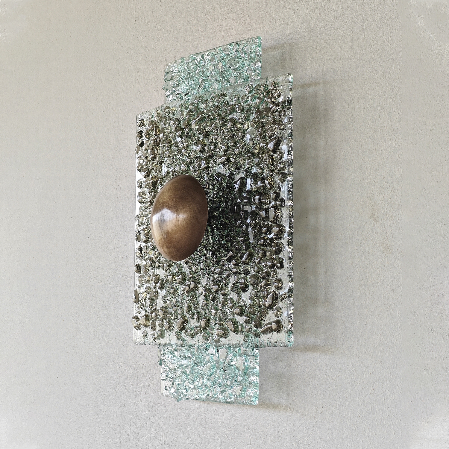 Quattro 2 Handcrafted Glass Wall Sconce