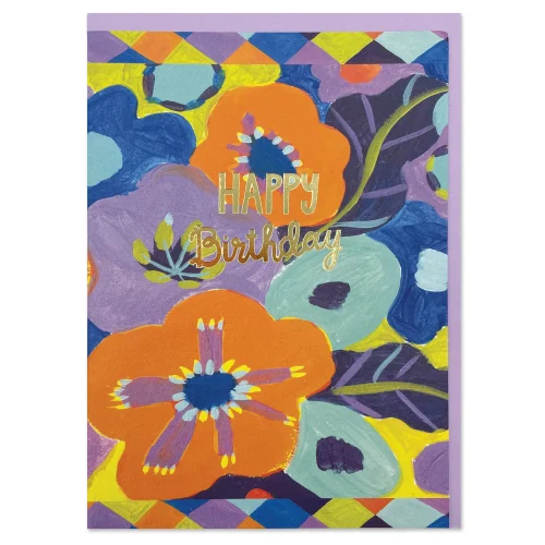 Happy Birthday To You Floral Card
