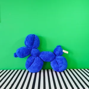 Balloon Dog Pillow - Blue