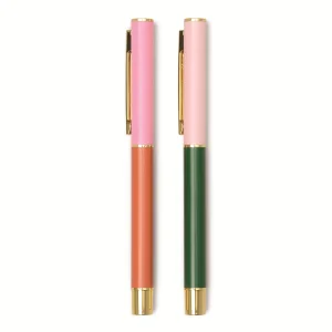 Color Block Ballpoint Pen 2-pack