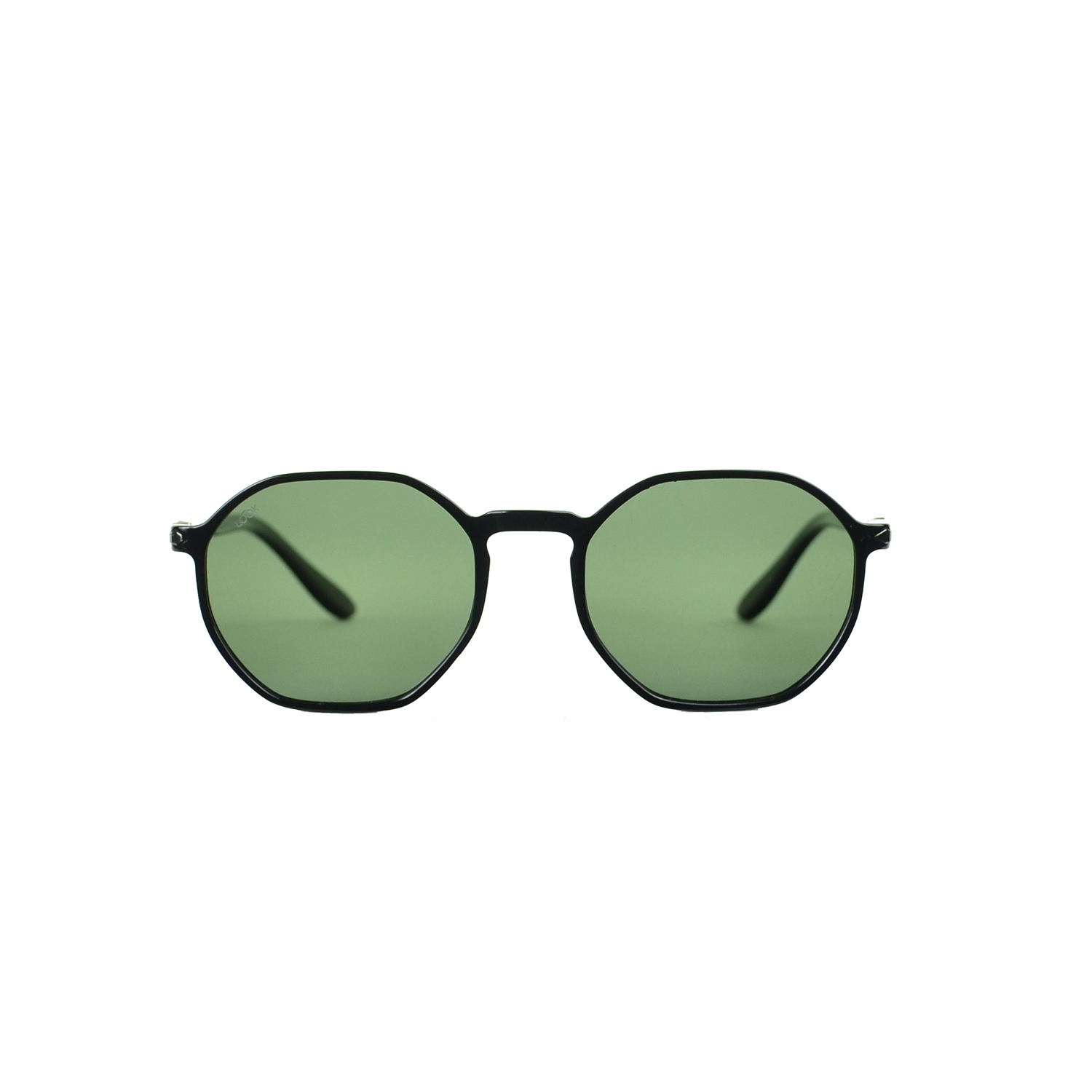 Santorini Black Unisex Sunglasses
