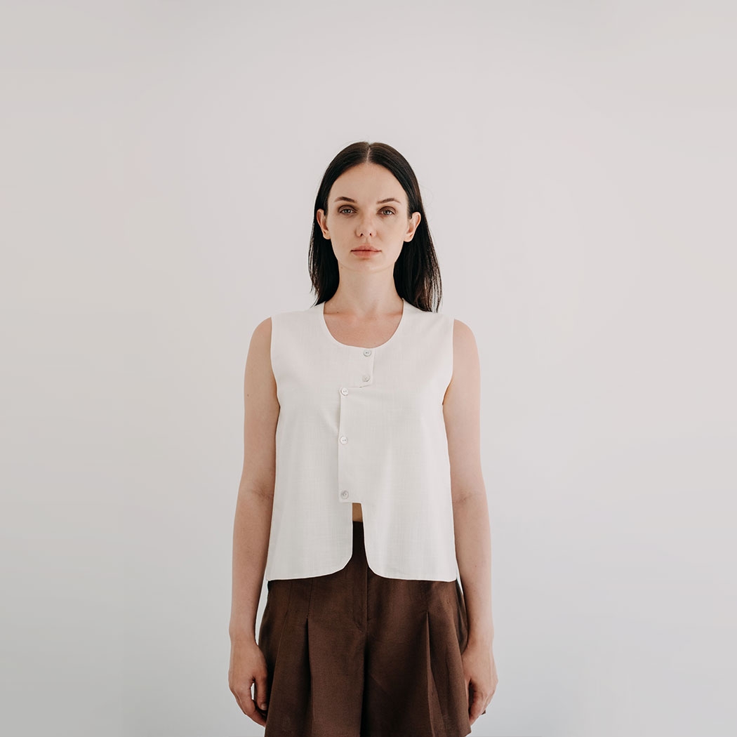 Brooklyn Cream Blouse