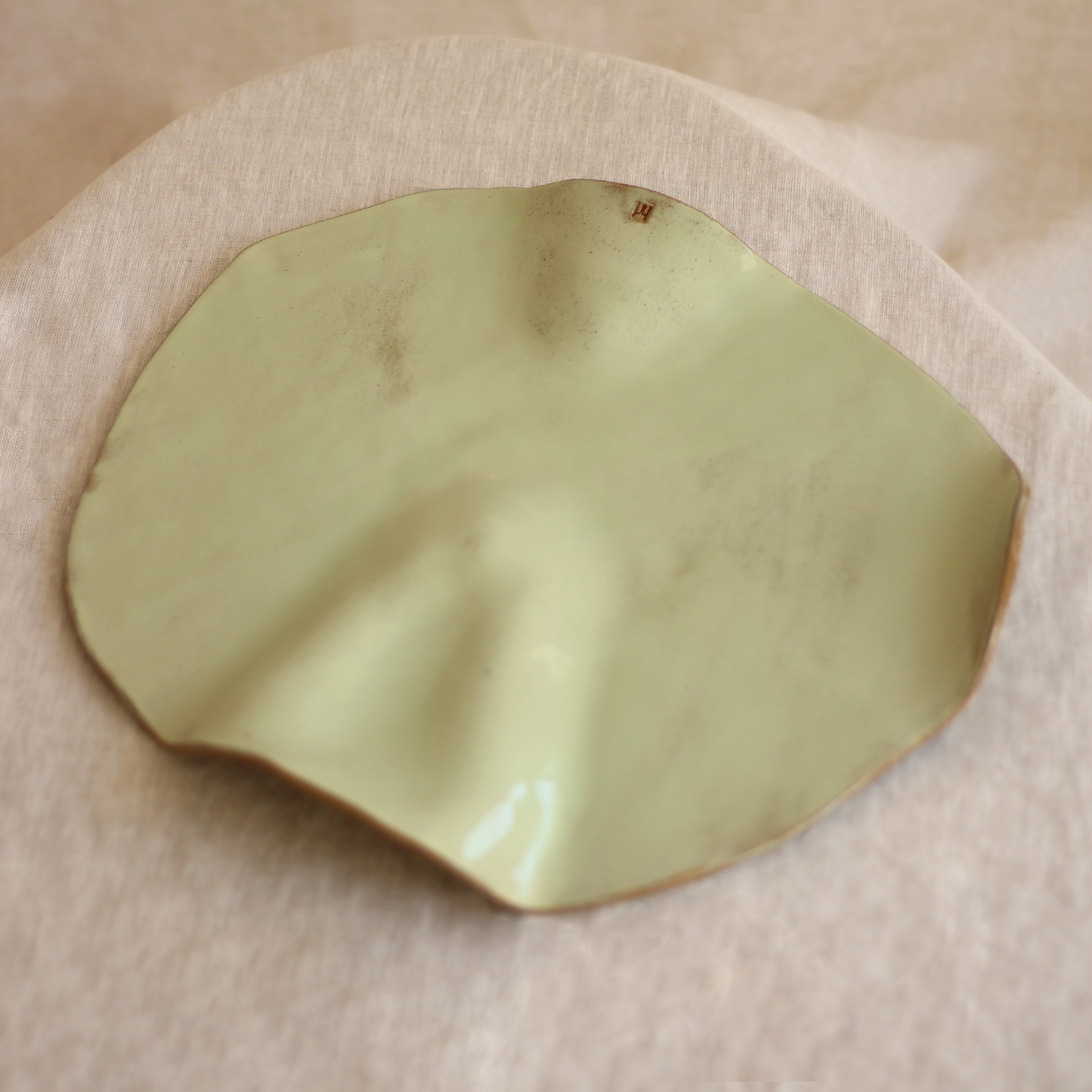 Ceramic Cheese Tasting Plate