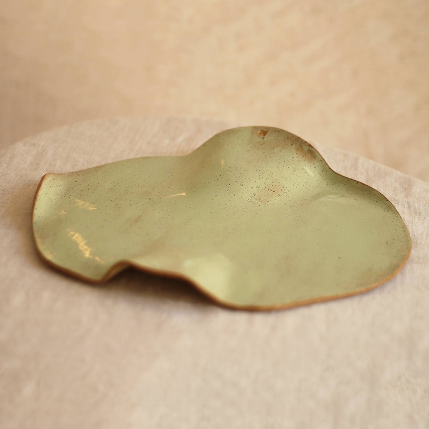 Ceramic Cheese Plate