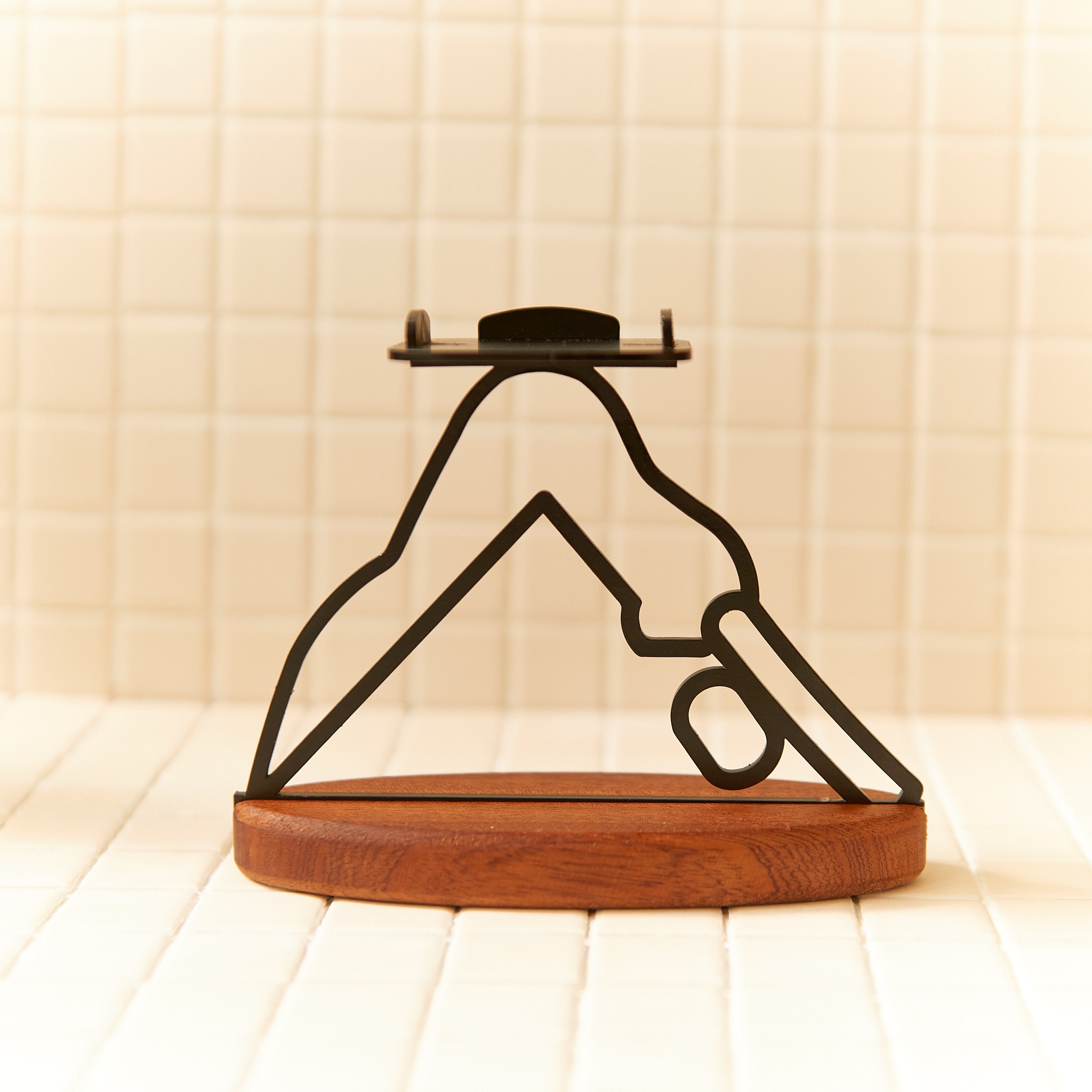 Downward-facing Dog Pose Candle Holder