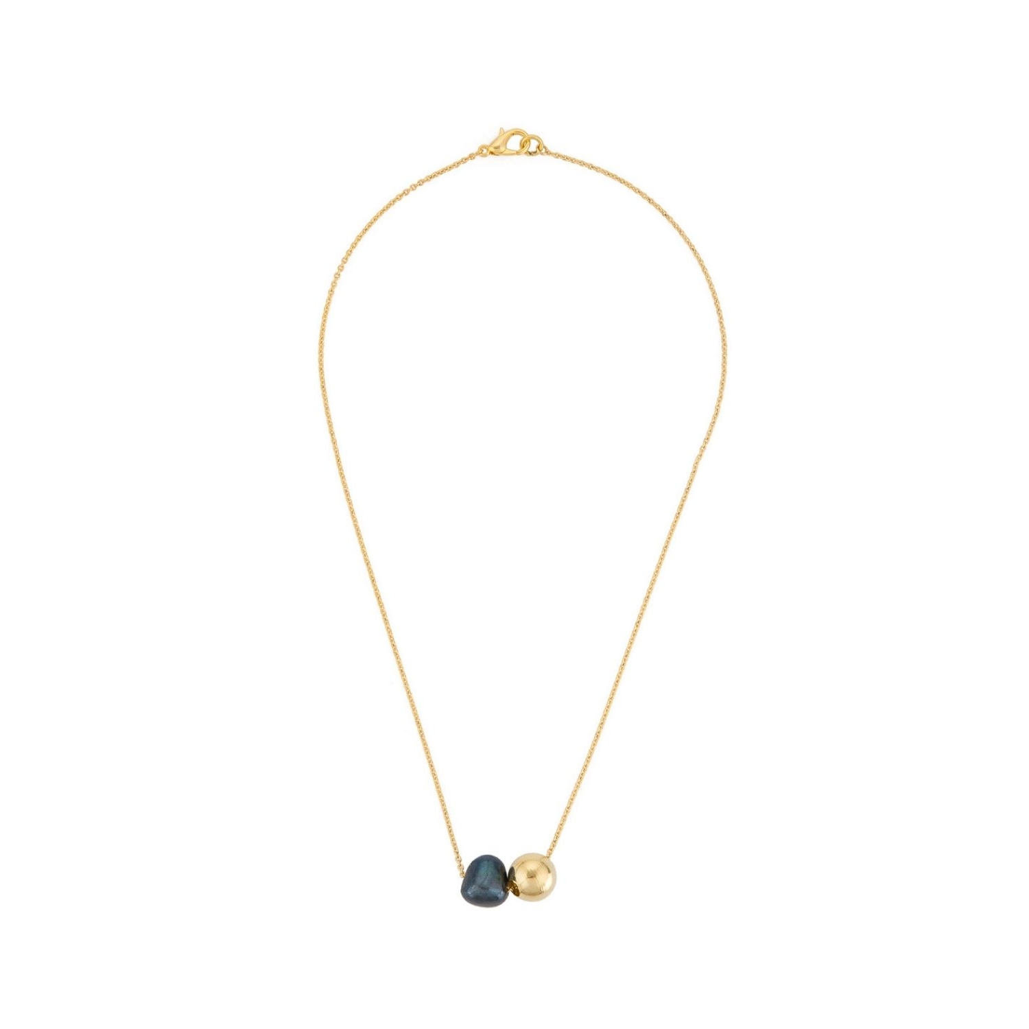 Navy Pearl Kolye