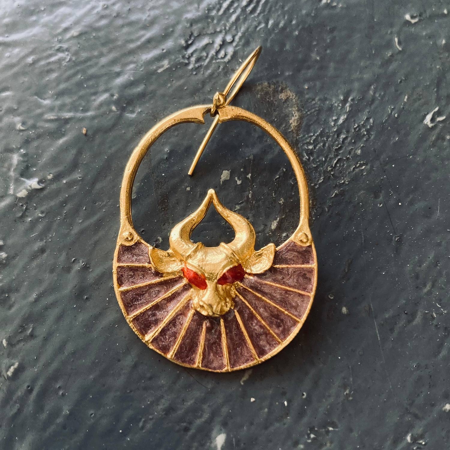 Sunhorn Earrings