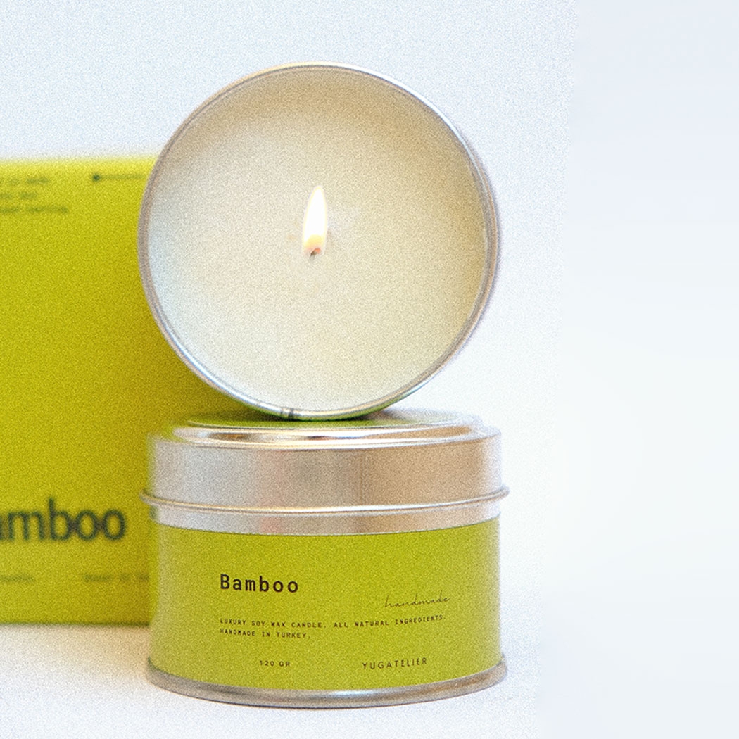 Bamboo Tin Soy Candle