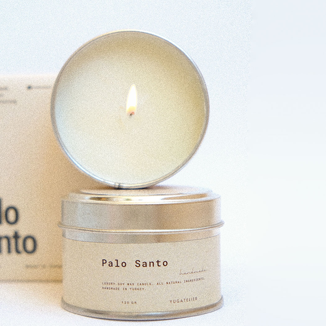 Palo Santo Tin Soy Candle