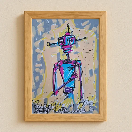 Robotic Love 54 Painting