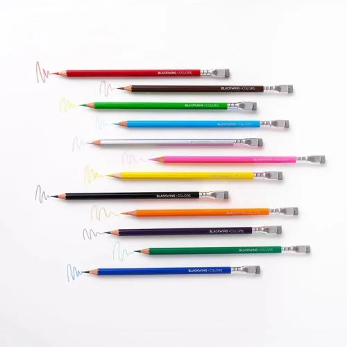 New Collection Wooden Body Pencil Set Of 12 With Eraser