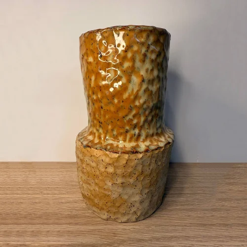 Handmade Stoneware Ceramic Vase