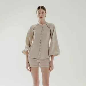 Rhea 100% Linen Shirt