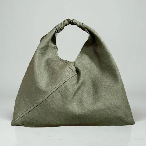 Linen Origami Bag