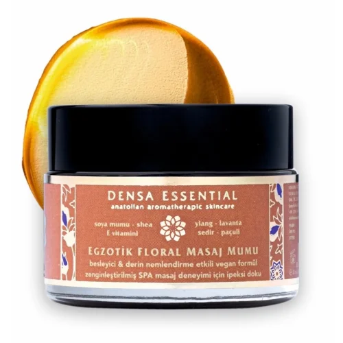 Exotic Floral Massage Candle 50 Ml Warm/relaxing/nourishing/moisturizing Massage Experience