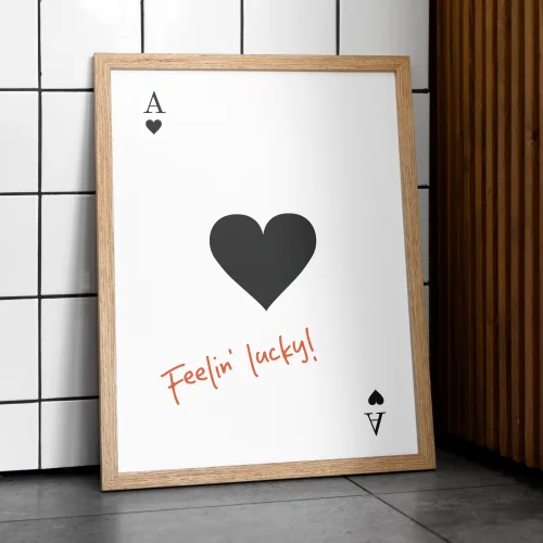 "feelin' Lucky!" - Poster Illustration