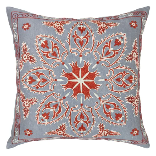 Barak Handmade Suzani Cushion 50x50 Cm