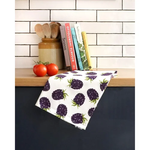 Blackberry Tea Towel