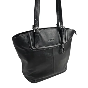 Sienna Zip Top Tote Shopper Bag For Women - Handmade By Saddler