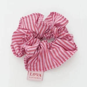 Pink Limonade Scrunchie
