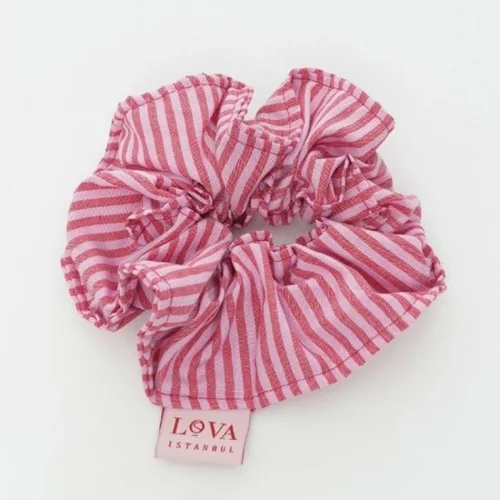 Pink Limonade Scrunchie