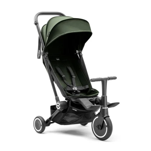 Smartrike Traveler Hepsi Bir Arada Aktif Kabin Boy Bebek Arabası Ve Bisiklet (6 Ay - 4 Yaş) - Onyx Black