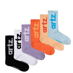 Essentials 6 Pack Set Unisex Sports & Lifestyle Socks (6pcs.)
