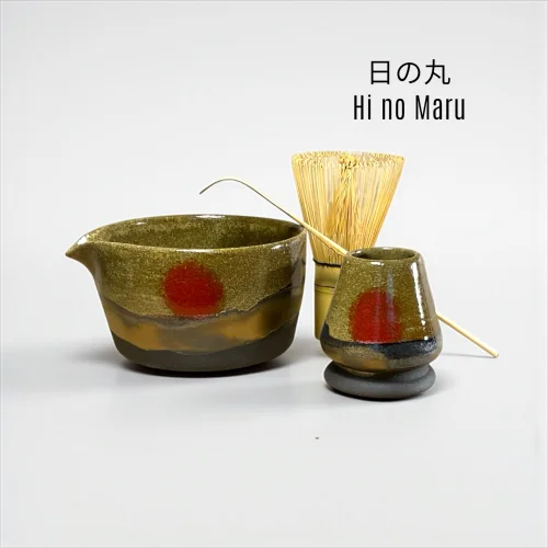 Hi No Maru - Handmade 2 Piece Matcha Ceremonial Set
