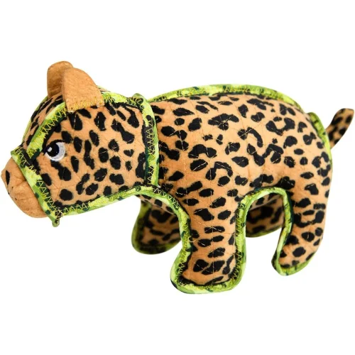 Leopard Plush Dog Toy