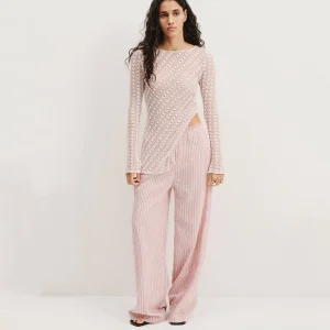 Striped Flowy Trousers